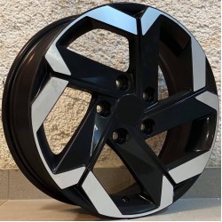 HYUNDAI STYLE 137 6×16 5×114,3 ET43 Black Face Machined