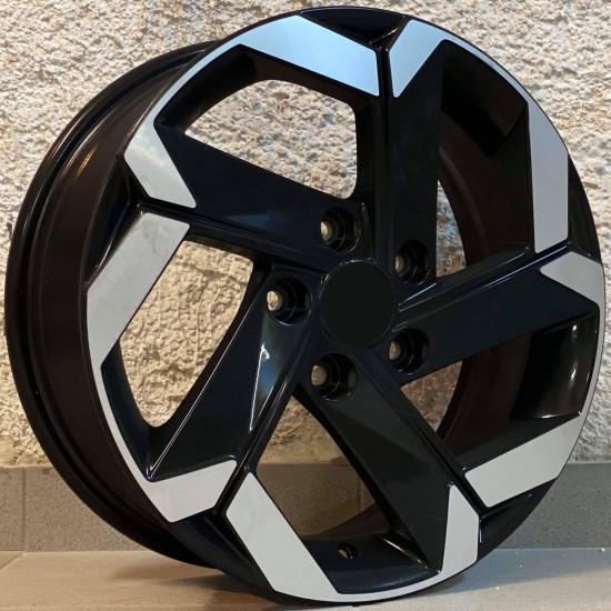 HYUNDAI STYLE 137 6×16 5×114,3 ET43 Black Face Machined