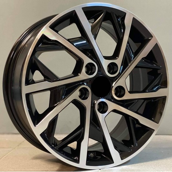 HYUNDAI STYLE 1628 6,5×16 5×114,3 ET48 Black Face Machined