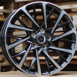 HYUNDAI STYLE 241 7,5×17 5×114,3 ET45 Black Face Machined