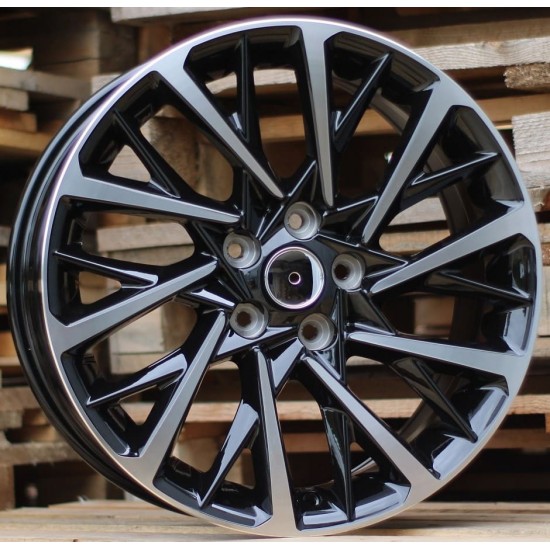 HYUNDAI STYLE 241 7,5×17 5×114,3 ET45 Black Face Machined