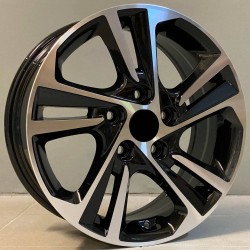 HYUNDAI STYLE 5210 6,5×16 5×114,3 ET45 Black Face Machined HYUNDAI STYLE 5210 6,5×16 5×114,3 ET45 Black Face Machined