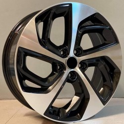 HYUNDAI STYLE 5312 6,5×17 5×114,3 ET40 Black Face Machined HYUNDAI STYLE 5312 6,5×17 5×114,3 ET40 Black Face Machined