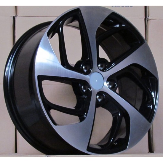 HYUNDAI STYLE 5338 7,5×18 5×114,3 ET45 Black Face Machined