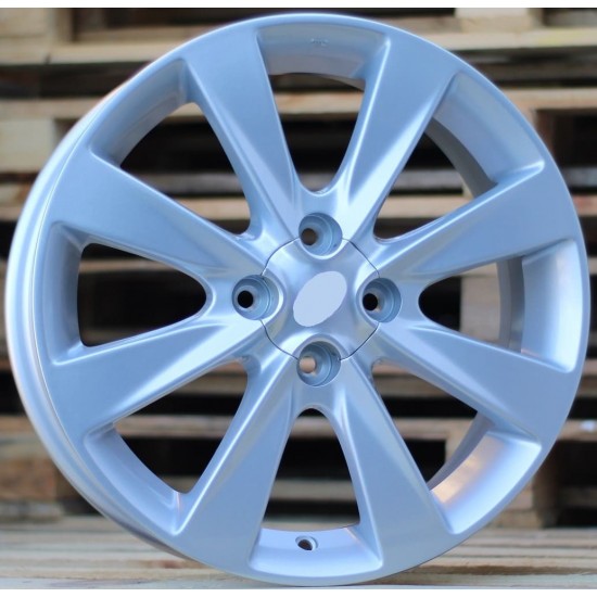 HYUNDAI STYLE 5398 6×16 4×100 ET50 Silver