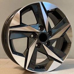 KIA STYLE 1622 6,5×16 5×114,3 ET50 Gun Metal Face Machined