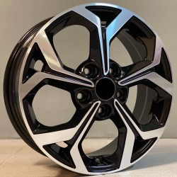 KIA STYLE 175 6×16 5×114,3 ET50 Black Face Machined