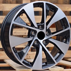 KIA STYLE 253 6,5×17 5×114,3 ET45 Black Face Machined