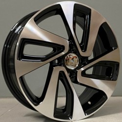 KIA STYLE 422 6×16 4×100 ET43 Black Face Machined
