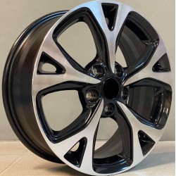 KIA STYLE 5040 6,5×17 5×114,3 ET49 Black Face Machined