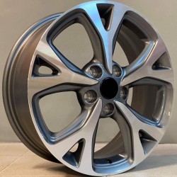 KIA STYLE 5040 6,5×17 5×114,3 ET49 Gun Metal Face Machined