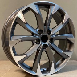 MAZDA STYLE 177 7,5×18 5×114,3 ET50 Gun Metal Face Machined
