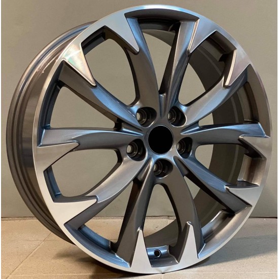 MAZDA STYLE 177 7×17 5×114,3 ET50 Gun Metal Face Machined