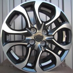 MAZDA STYLE 5376 6×16 4×100 ET40 Gun Metal Face Machined