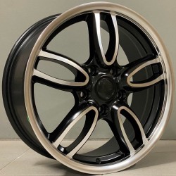 MINI STYLE 1144 7×17 5×120 ET50 Black Matt Face Machined MINI STYLE 1144 7×17 5×120 ET50 Black Matt Face Machined