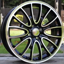 MINI STYLE 667 7×17 4×100 ET48 Black Face Machined MINI STYLE 667 7×17 4×100 ET48 Black Face Machined