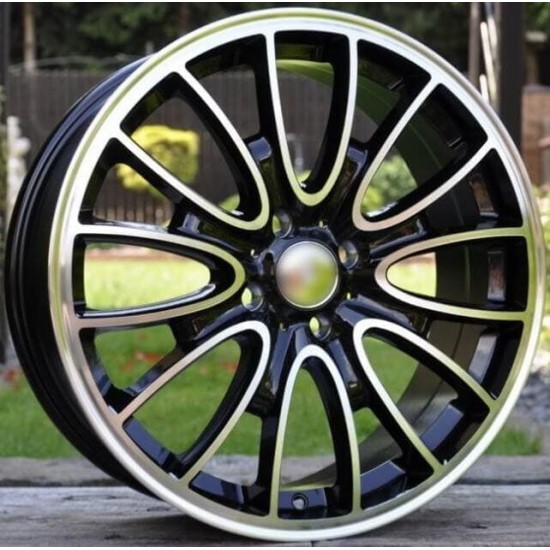 MINI STYLE 667 7×17 4×100 ET48 Black Face Machined