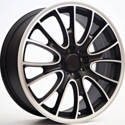 MINI STYLE 667 7×17 4×100 ET42 Black Matt Face Machined MINI STYLE 667 7×17 4×100 ET42 Black Matt Face Machined