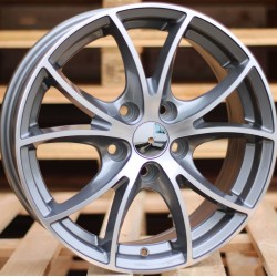 MINI STYLE 70 6,5×16 5×112 ET40 Gun Metal Face Machined MINI STYLE 70 6,5×16 5×112 ET40 Gun Metal Face Machined