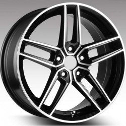 MINI STYLE 851 7×17 5×120 ET43 Black Face Machined MINI STYLE 851 7×17 5×120 ET43 Black Face Machined