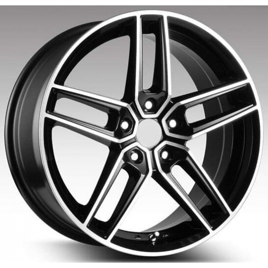 MINI STYLE 851 7×17 5×120 ET43 Black Face Machined