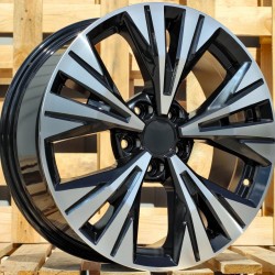 NISSAN STYLE 1699 7,5×18 5×114,3 ET40 Black Face Machined NISSAN STYLE 1699 7,5×18 5×114,3 ET40 Black Face Machined