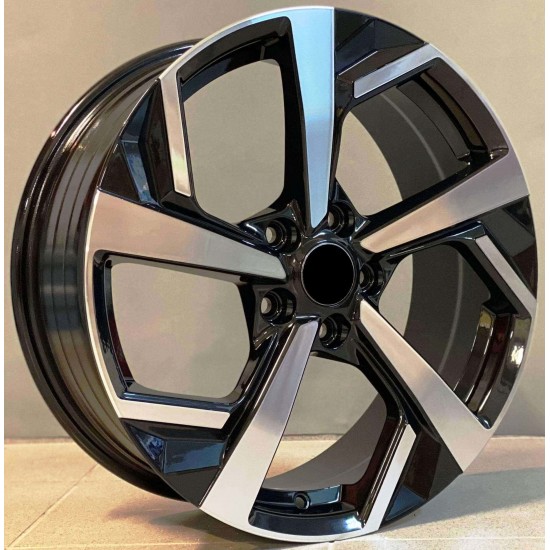 NISSAN STYLE 173 6,5×16 5×114,3 ET40 Black Face Machined