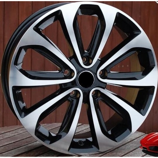 NISSAN STYLE 26 8×18 5×114,3 ET55 Black Face Machined