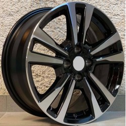 NISSAN STYLE 542 6,5×16 4×100 ET45 Black Face Machined NISSAN STYLE 542 6,5×16 4×100 ET45 Black Face Machined