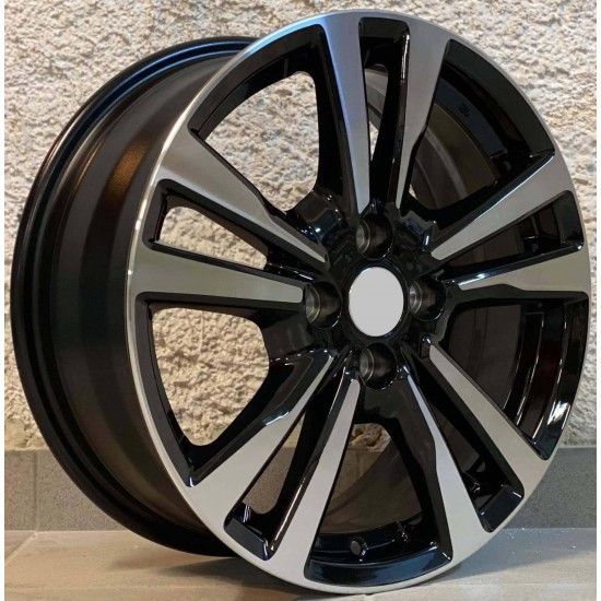 NISSAN STYLE 542 6,5×16 4×100 ET45 Black Face Machined