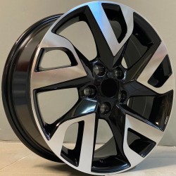 NISSAN STYLE 78 7×17 5×114,3 ET45 Black Face Machined NISSAN STYLE 78 7×17 5×114,3 ET45 Black Face Machined