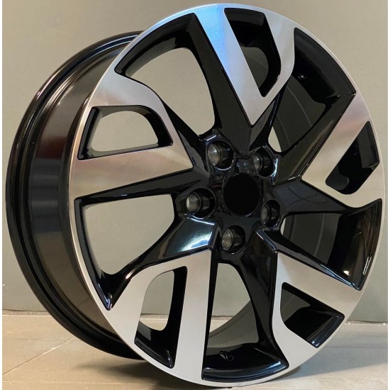 NISSAN STYLE 78 7×17 5×114,3 ET45 Black Face Machined