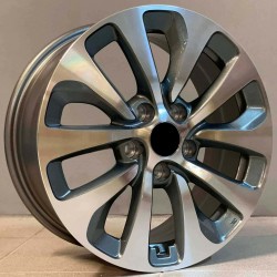 OPEL STYLE 187 7×16 5×110 ET46 Gun Metal Face Machined OPEL STYLE 187 7×16 5×110 ET46 Gun Metal Face Machined