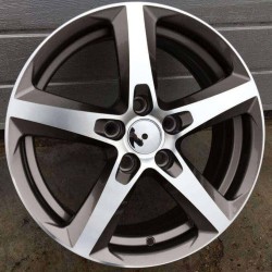 OPEL STYLE 217 6,5×16 5×110 ET39 Gun Metal Face Machined OPEL STYLE 217 6,5×16 5×110 ET39 Gun Metal Face Machined