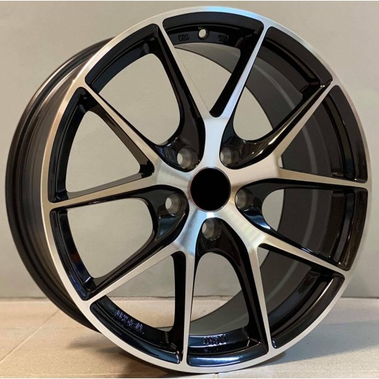 OPEL STYLE 634 7,5×17 5×105 ET38 Black Face Machined