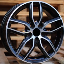 OPEL STYLE 656 7×17 5×105 ET42 Black Face Machined