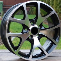 OPEL STYLE 870 6,5×16 5×110 ET39 Black Face Machined