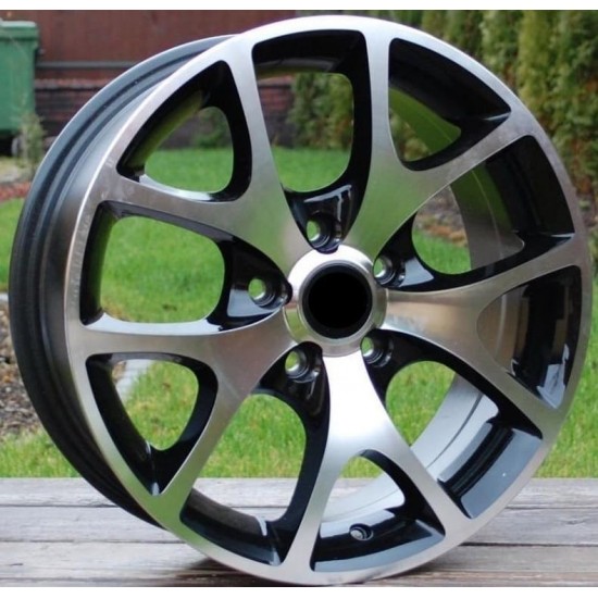 OPEL STYLE 870 6,5×16 5×110 ET39 Black Face Machined