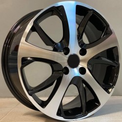 PEUGEOT STYLE 1039 6,5×16 4×108 ET30 Black Face Machined