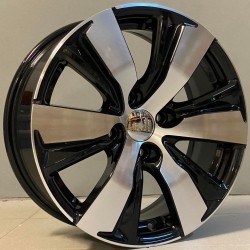 PEUGEOT STYLE 1081 6,5×16 4×108 ET18 Black Face Machined