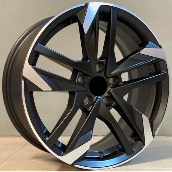 PEUGEOT STYLE 170 7,5×17 5×108 ET40 Black Face Machined