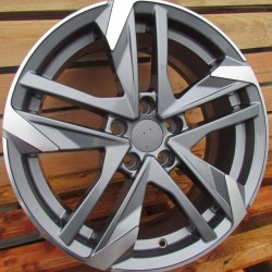 PEUGEOT STYLE 170 7,5×17 5×108 ET40 Gun Metal Face Machined PEUGEOT STYLE 170 7,5×17 5×108 ET40 Gun Metal Face Machined