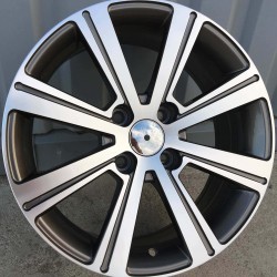PEUGEOT STYLE 383 6,5×16 4×108 ET26 Gun Metal Face Machined PEUGEOT STYLE 383 6,5×16 4×108 ET26 Gun Metal Face Machined