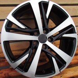 PEUGEOT STYLE 390 7,5×18 5×108 ET42 Black Face Machined PEUGEOT STYLE 390 7,5×18 5×108 ET42 Black Face Machined