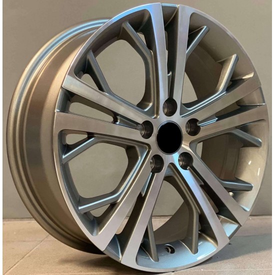 PEUGEOT STYLE 485 6,5×17 5×108 ET40 Gun Metal Face Machined