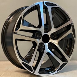 PEUGEOT STYLE 534 7,5×17 4×108 ET25 Black Face Machined PEUGEOT STYLE 534 7,5×17 4×108 ET25 Black Face Machined