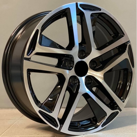 PEUGEOT STYLE 534 7,5×17 4×108 ET25 Black Face Machined