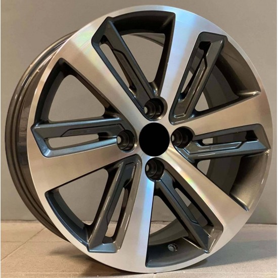 PEUGEOT STYLE 6047 7,5×17 4×108 ET32 Gun Metal Face Machined