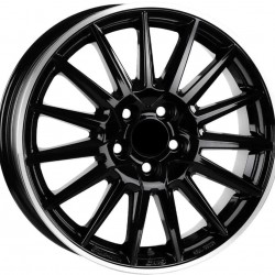 RACING 1263 6,5×16 4×108 ET47 Glossy Black Lip