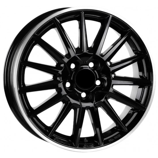 RACING 1263 6,5×16 4×108 ET47 Glossy Black Lip